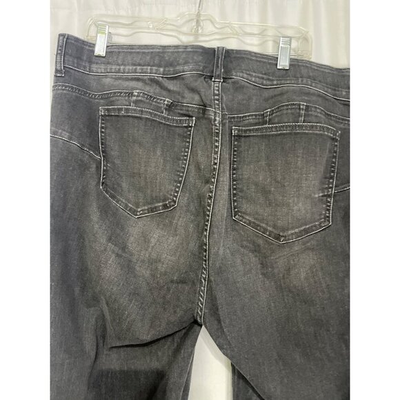 Torrid Bombshell Skinny Jeans 22R Super Soft Gray Denim - Picture 4 of 6